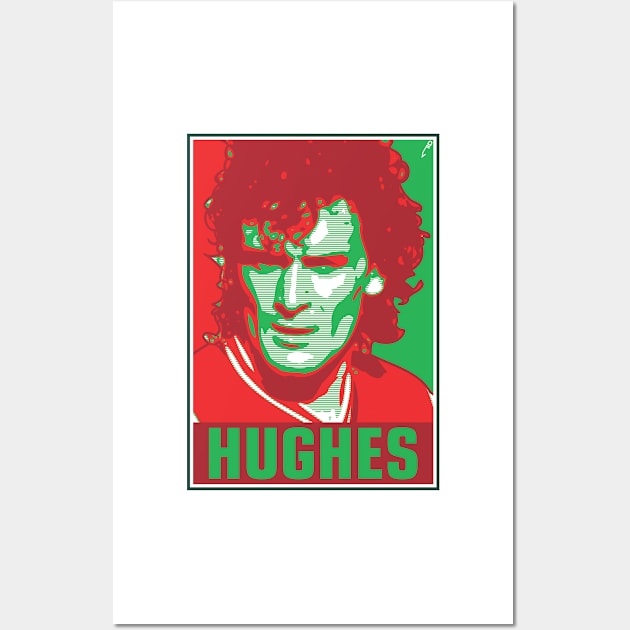 Hughes - WALES Wall Art by DAFTFISH